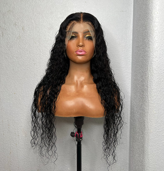 SALE 24” waterwave 13x4 frontal wig