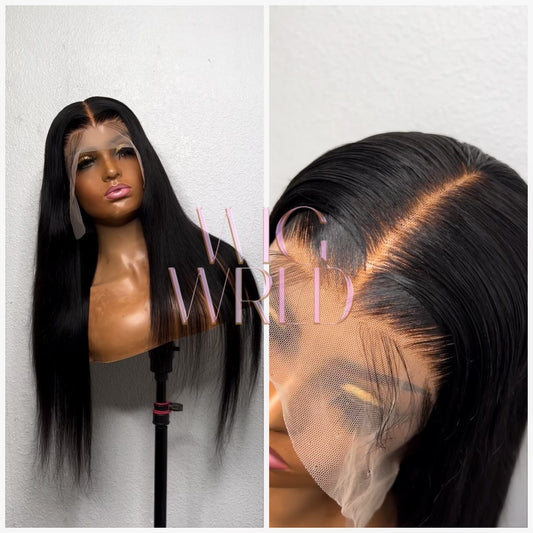 Ready to ship: 26” Straight 13x6 frontal wig