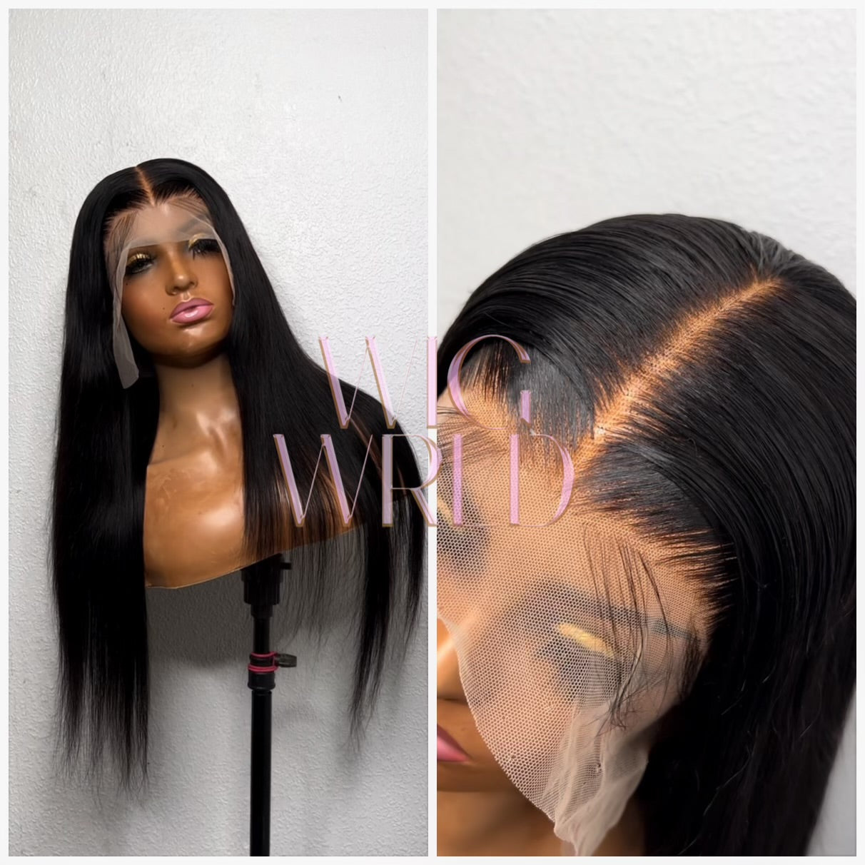 SALE 26” straight 13x6 frontal wig