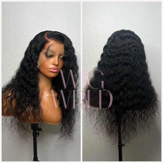 Ready to post: 20” waterwave 13x6 frontal wig