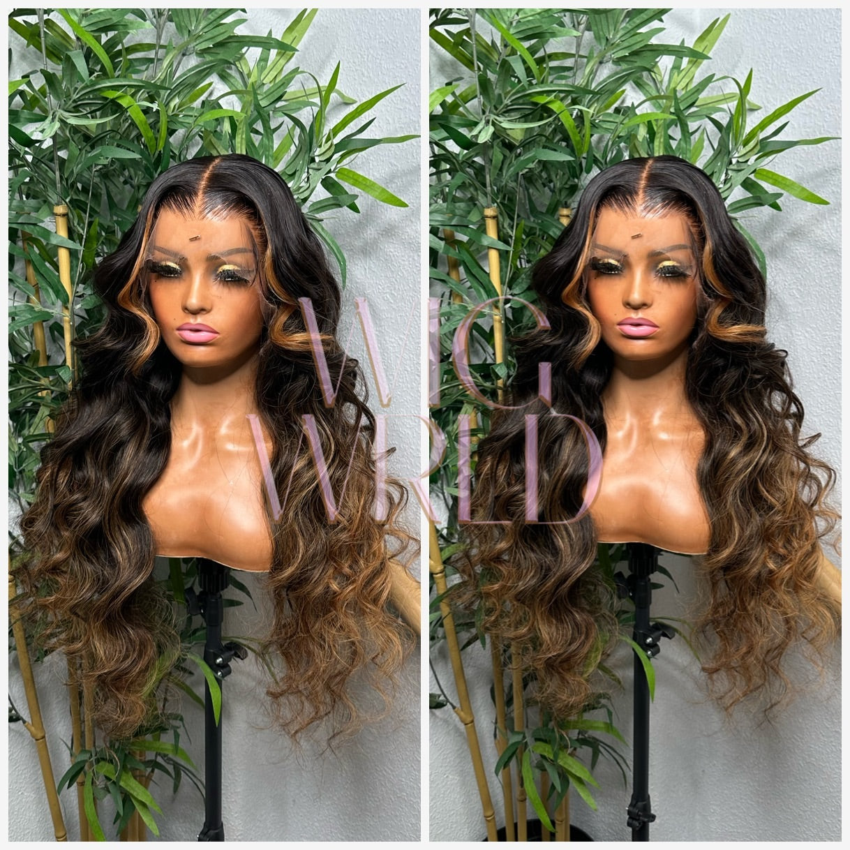 26” Highlighted 13x4 HD frontal wig