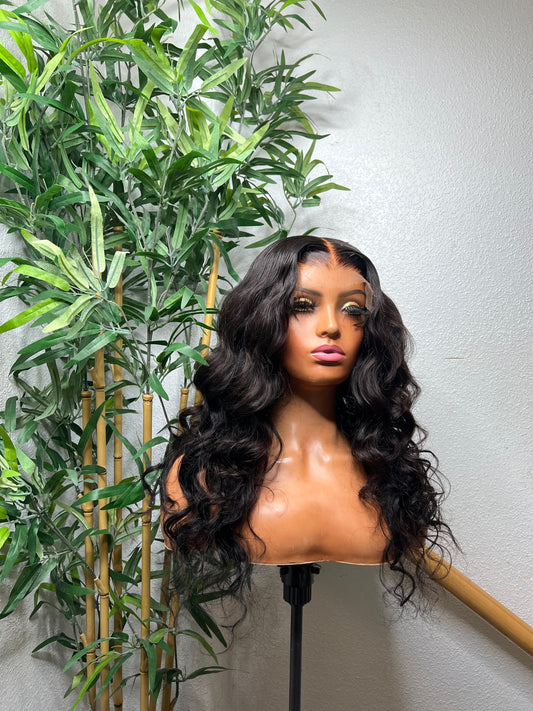 20” Bodywave 6x6 HD closure wig