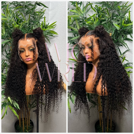 26” deepwave 13x6 frontal wig