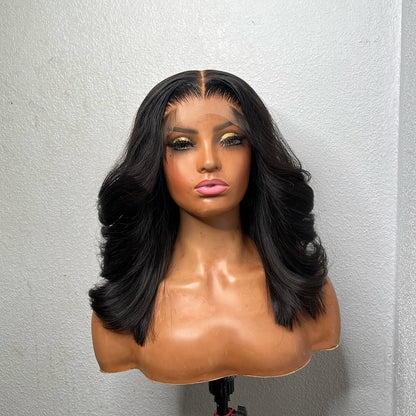 RAW Vietnamese 12” 5x5 closure wig